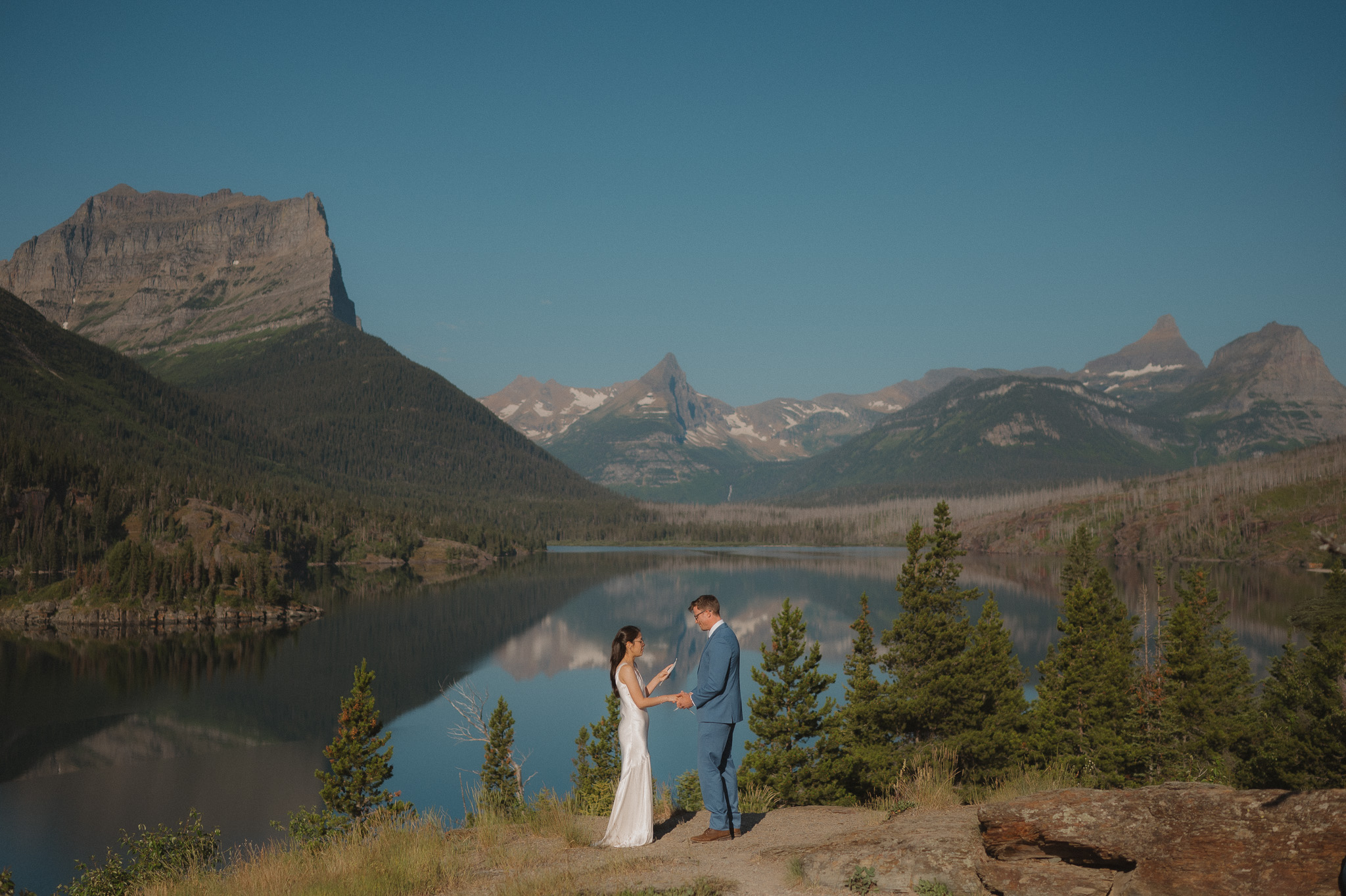 glacier national park elopement