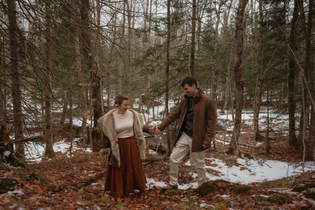 michigan upper peninsula winter elopement