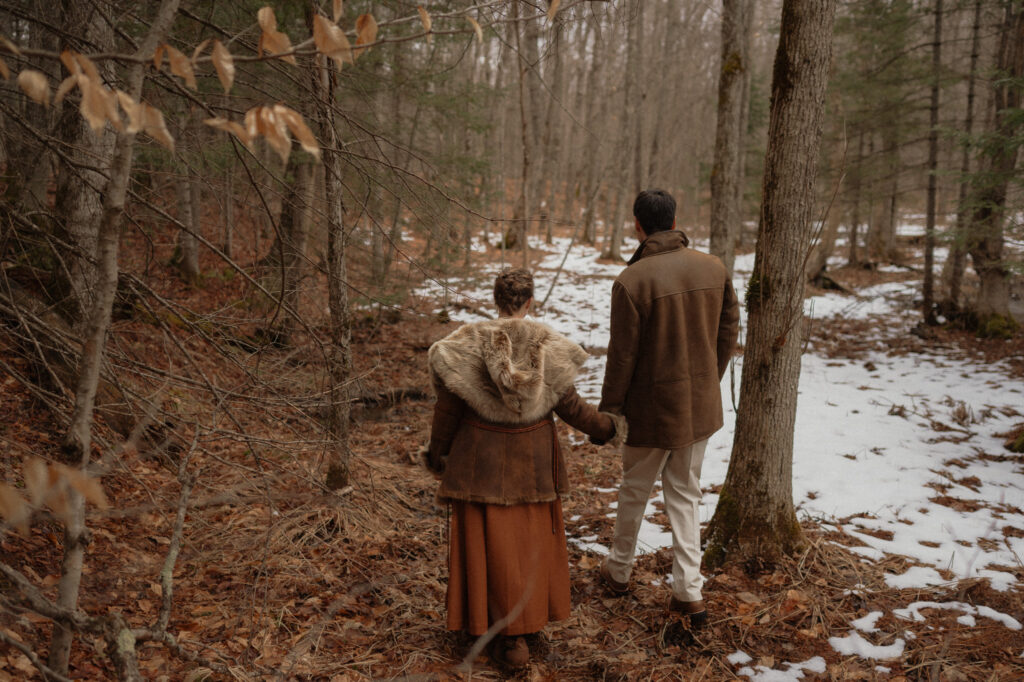 michigan upper peninsula winter elopement