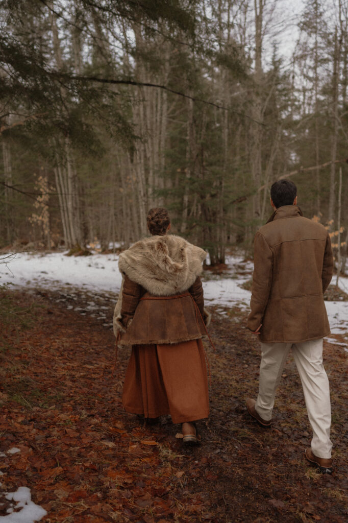 michigan upper peninsula winter elopement