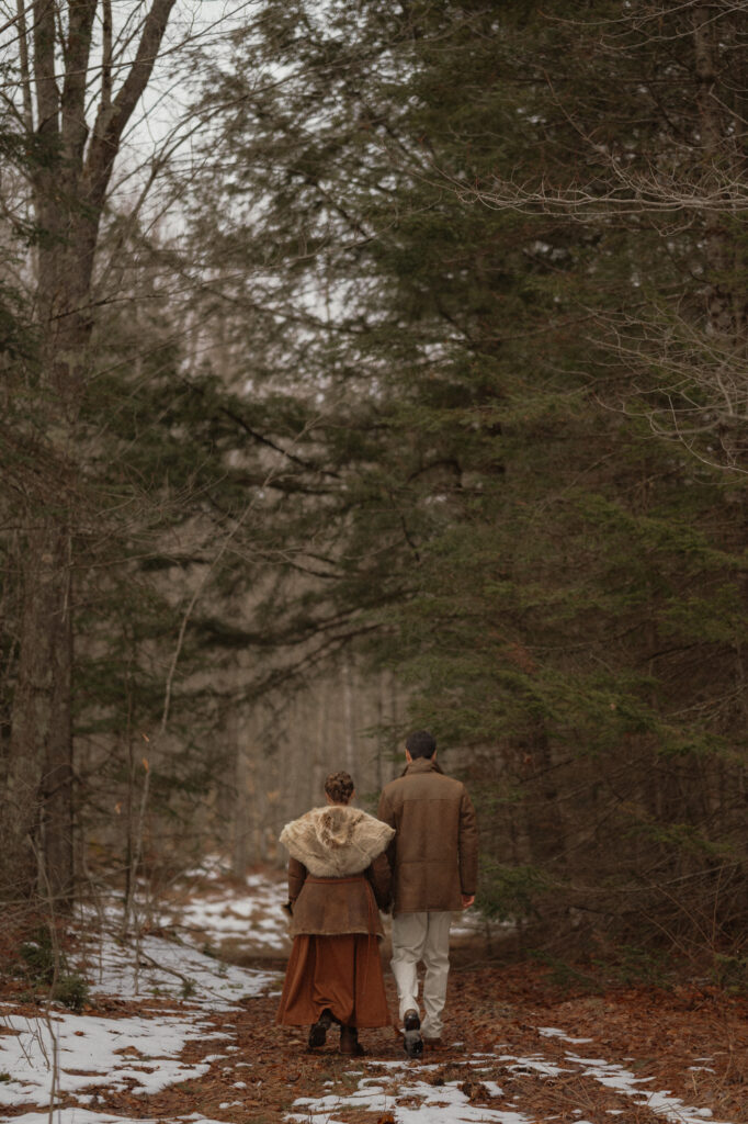 michigan upper peninsula winter elopement