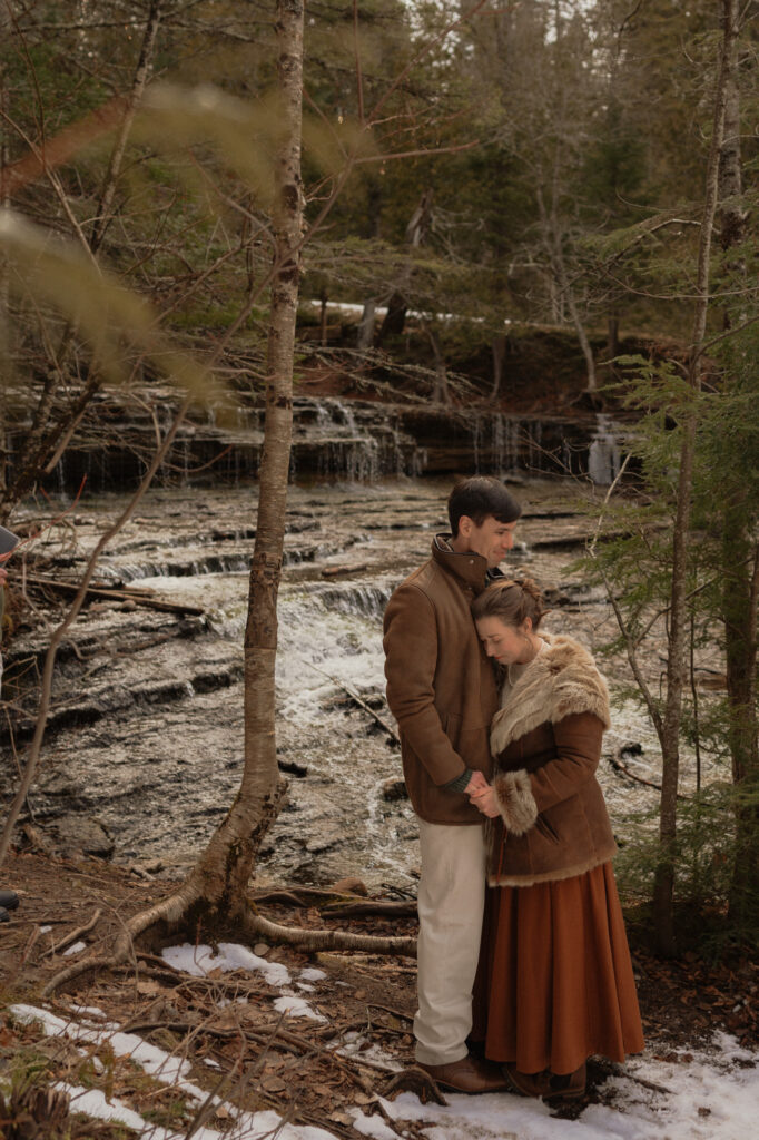 michigan upper peninsula winter elopement