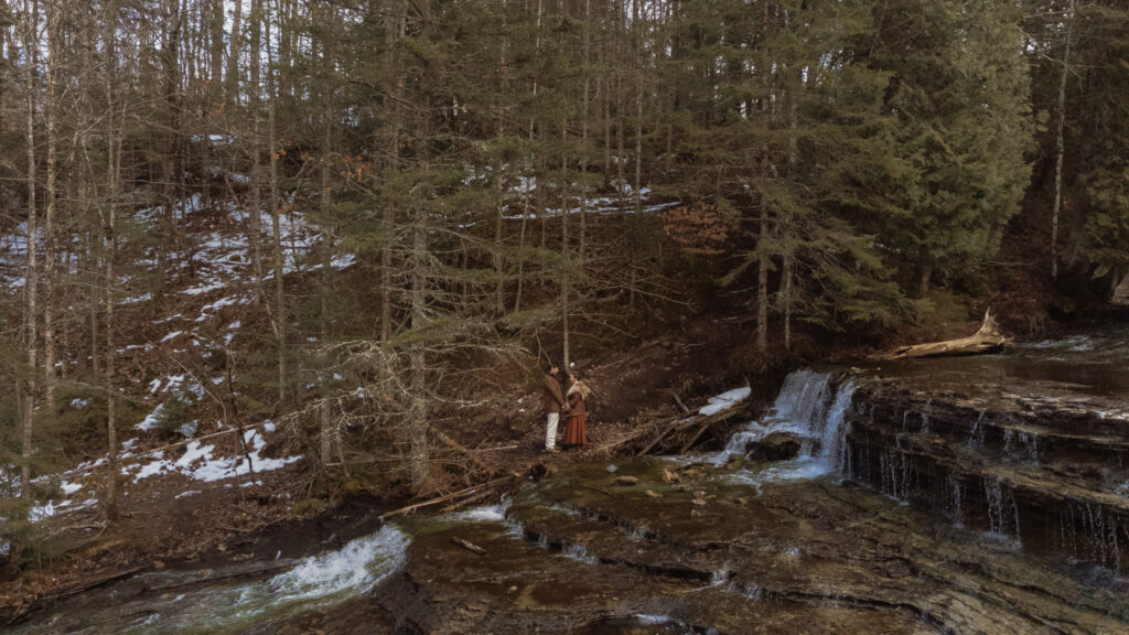 michigan upper peninsula winter elopement