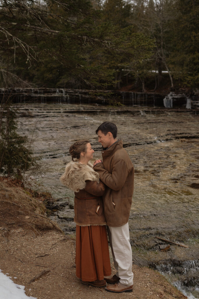 michigan upper peninsula winter elopement