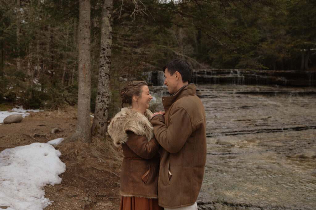 michigan upper peninsula winter elopement