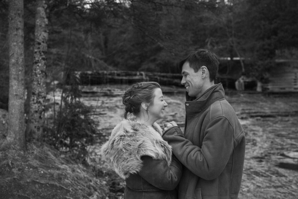 michigan upper peninsula winter elopement