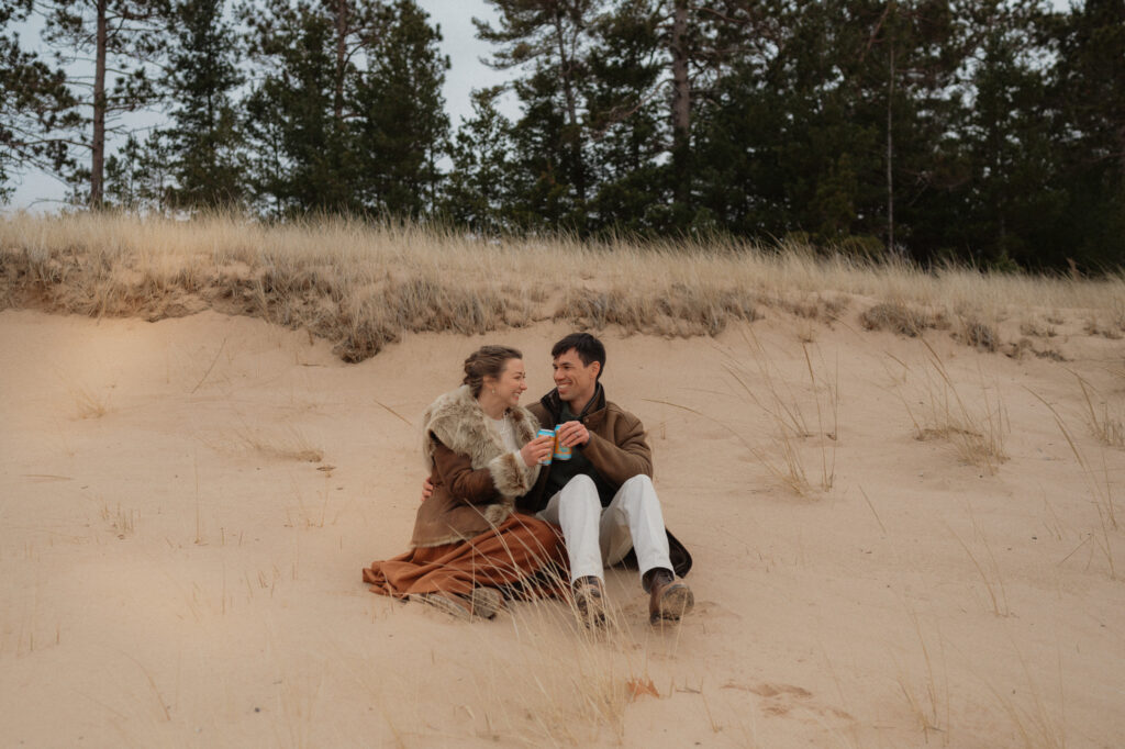 michigan upper peninsula winter elopement