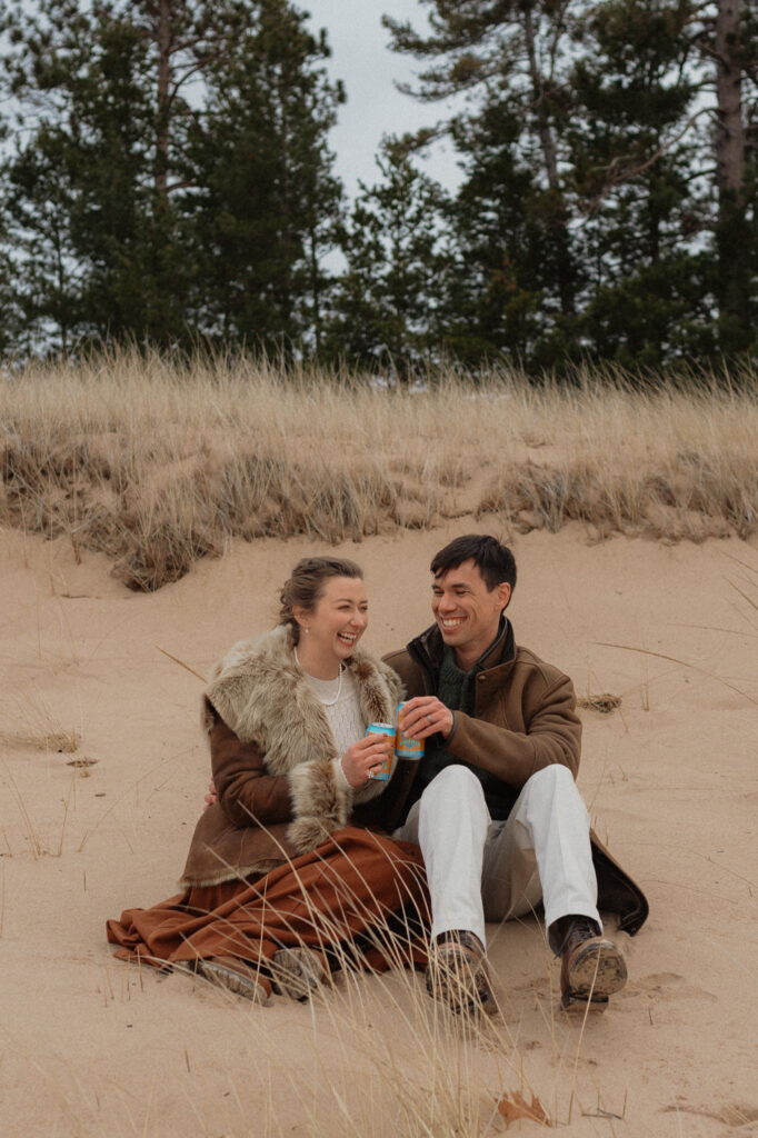 michigan upper peninsula winter elopement