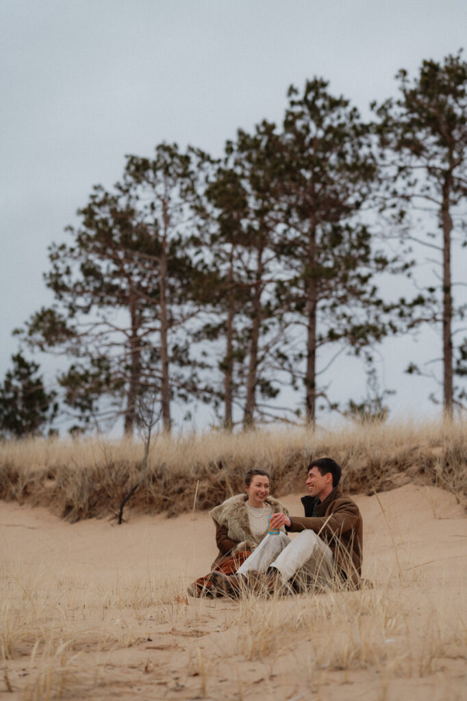 michigan upper peninsula winter elopement