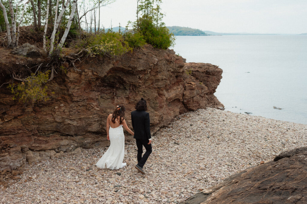 presque isle wedding