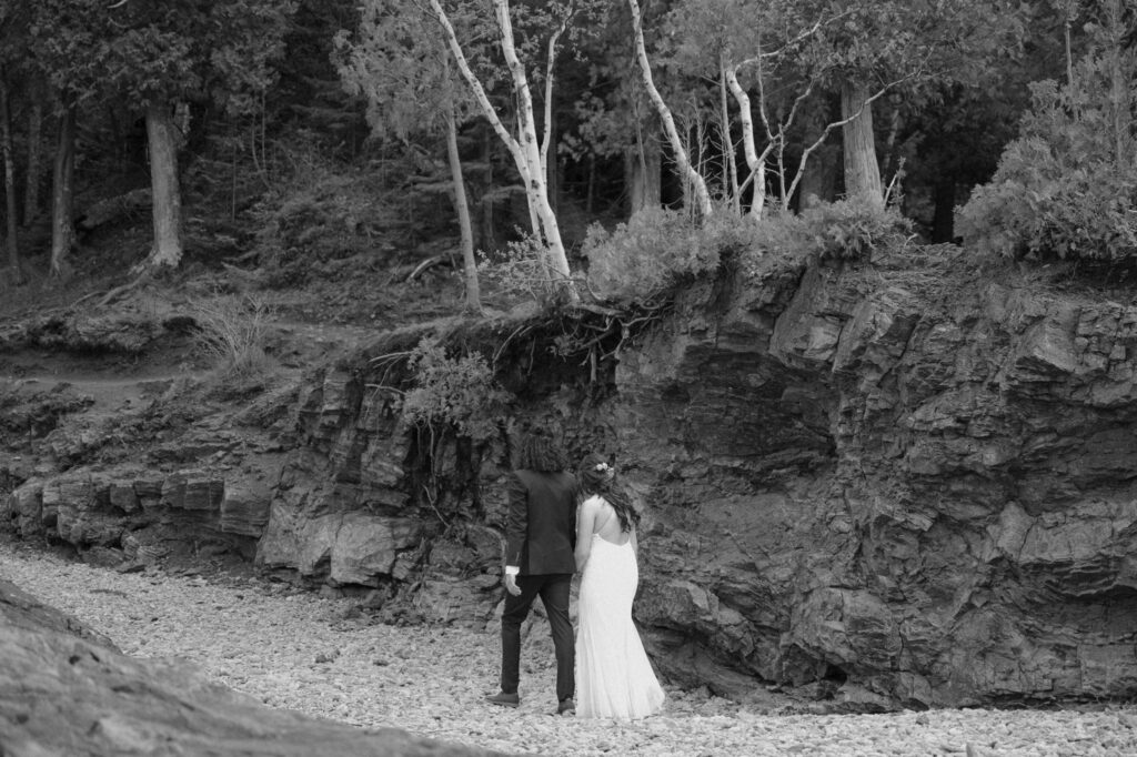 presque isle wedding