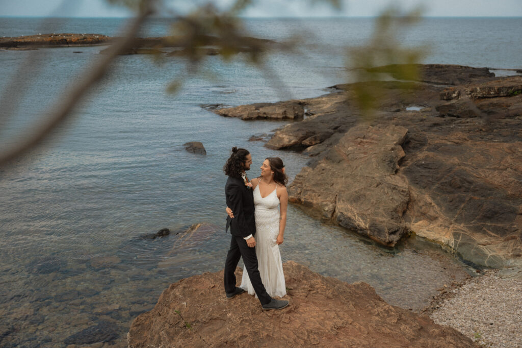 presque isle wedding