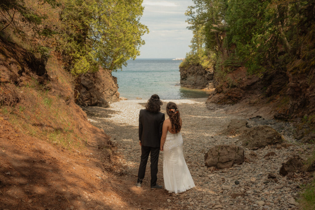 presque isle wedding