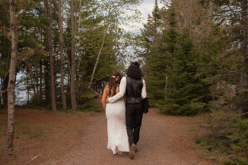 presque isle wedding