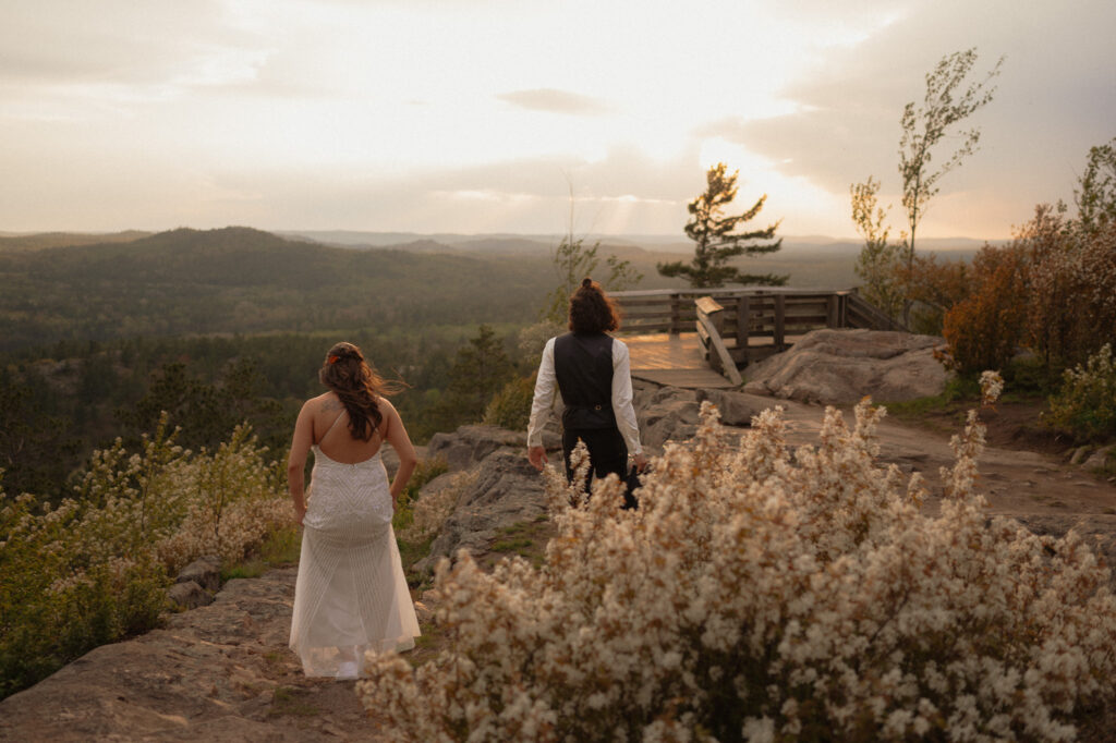 presque isle wedding