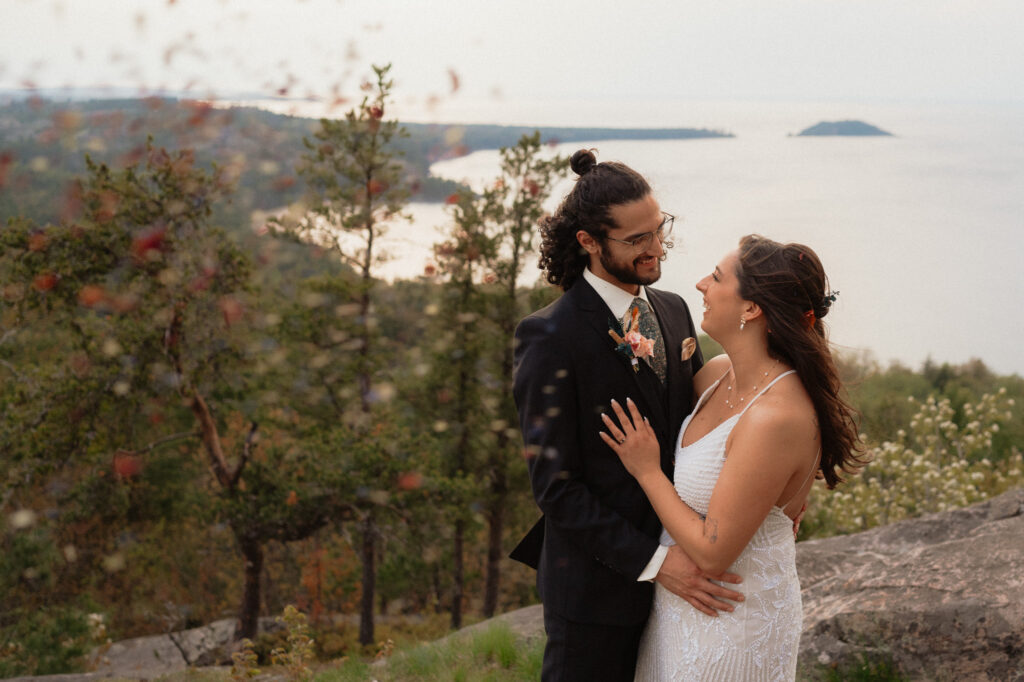 presque isle wedding