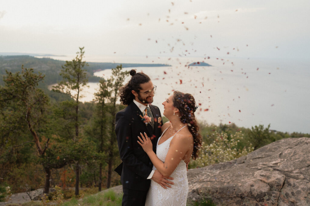 presque isle wedding