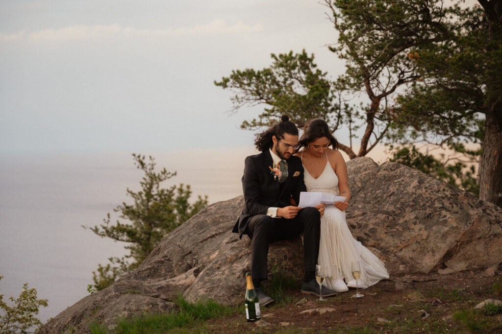 presque isle wedding