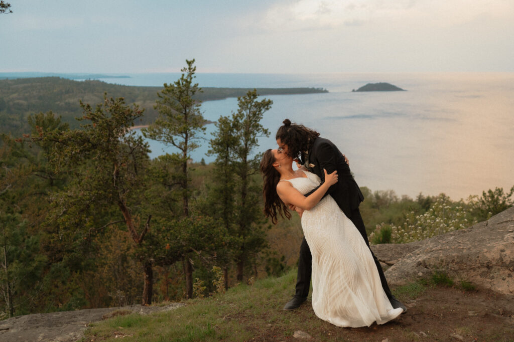 presque isle wedding