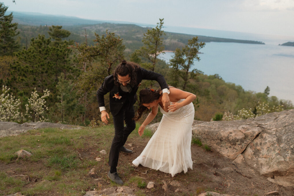 presque isle wedding