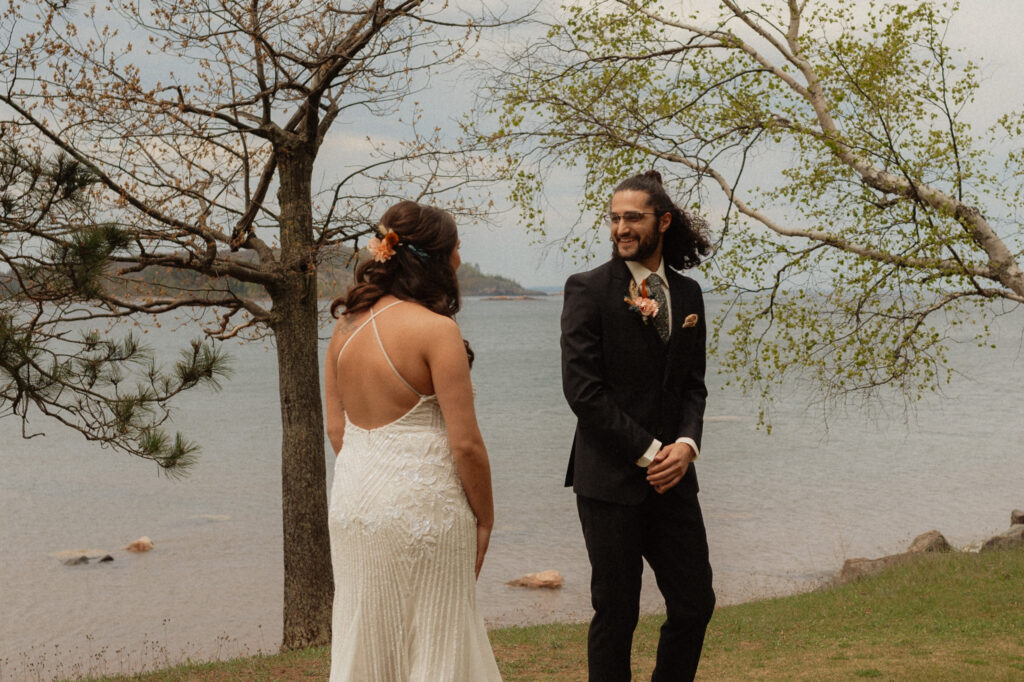 presque isle wedding