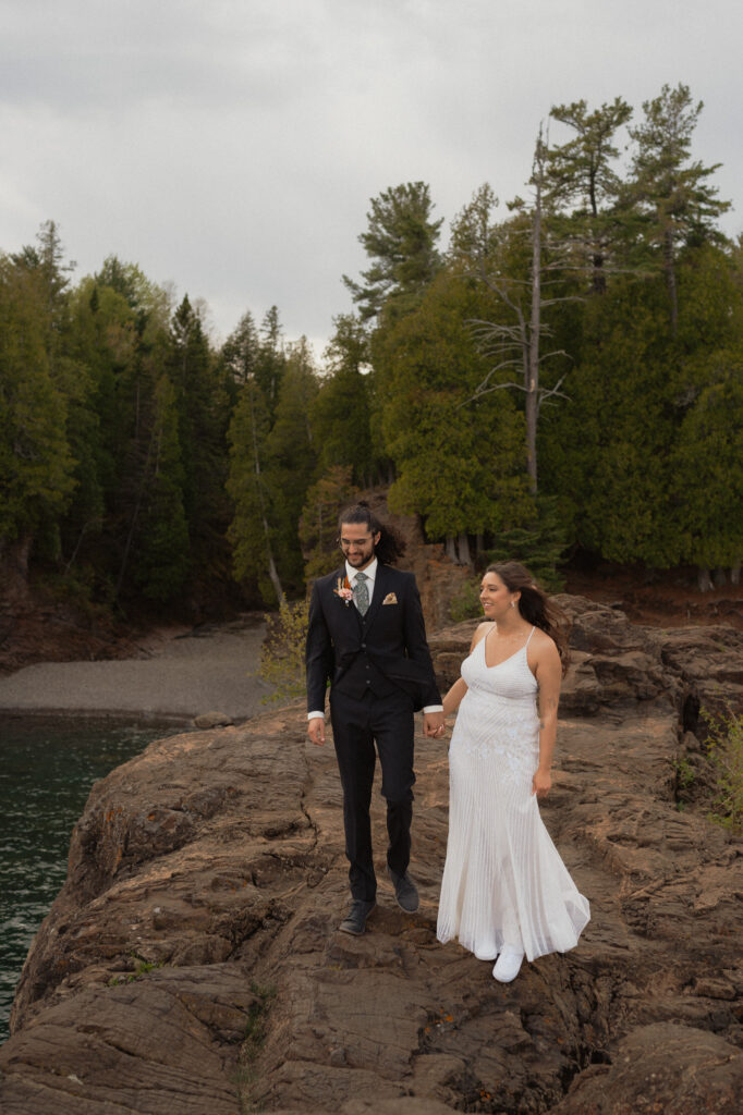 presque isle wedding