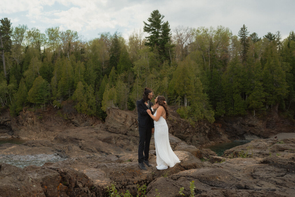 presque isle wedding