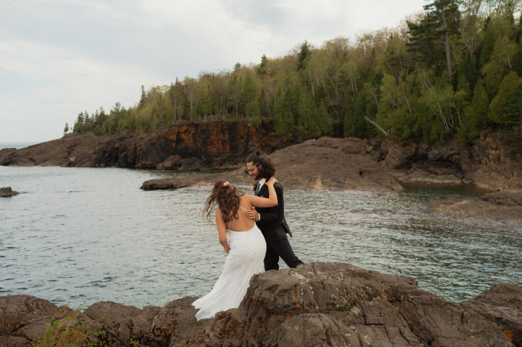 presque isle wedding