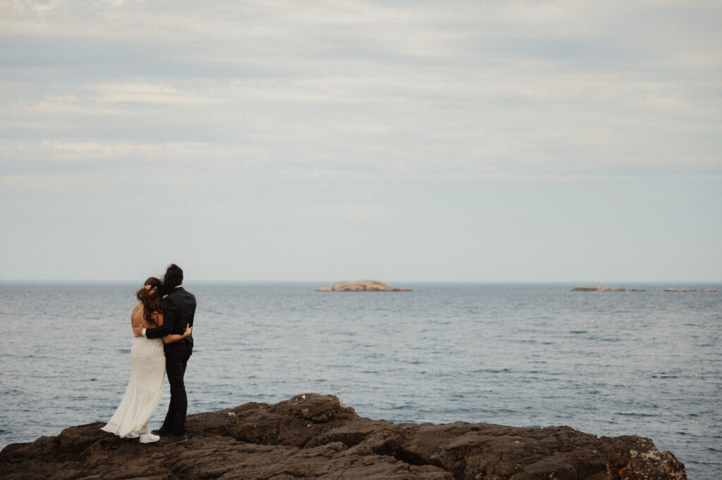 presque isle wedding