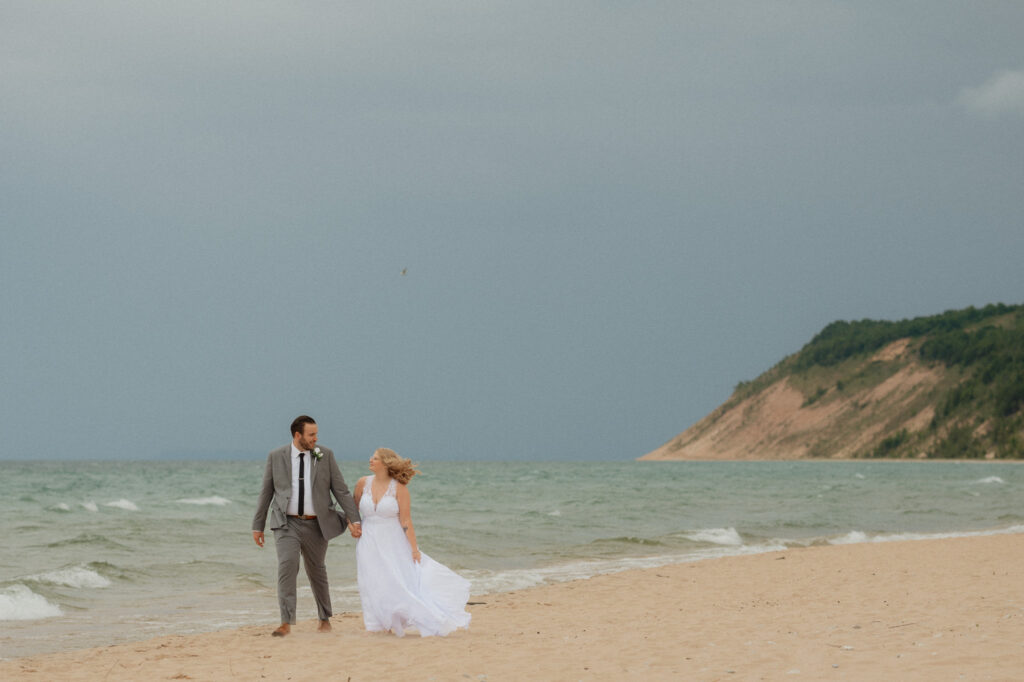 summer sleeping bear elopement