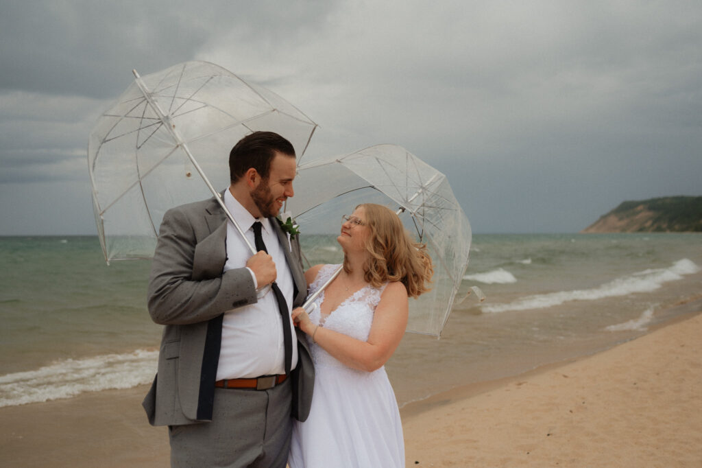 summer sleeping bear elopement