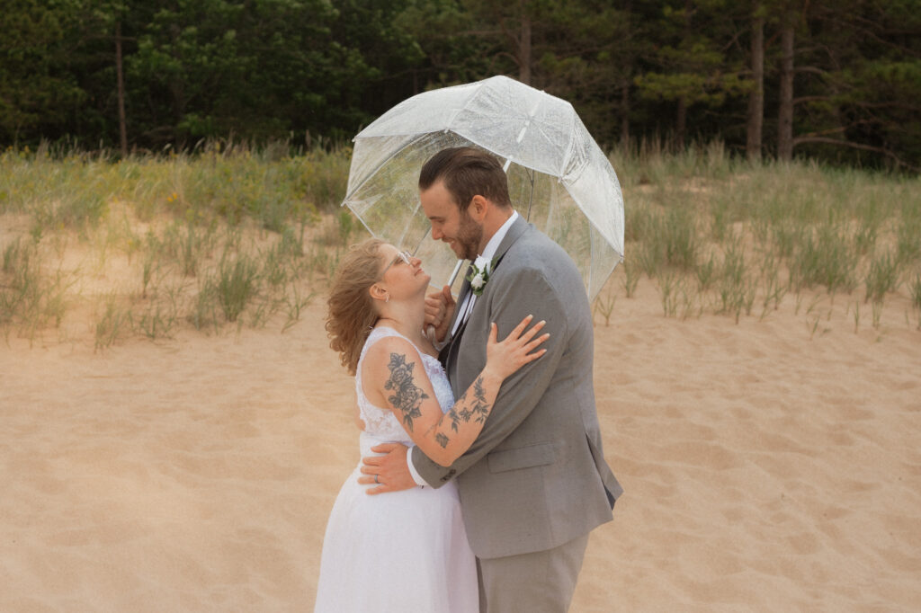 summer sleeping bear elopement