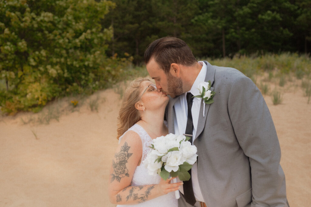 summer sleeping bear elopement