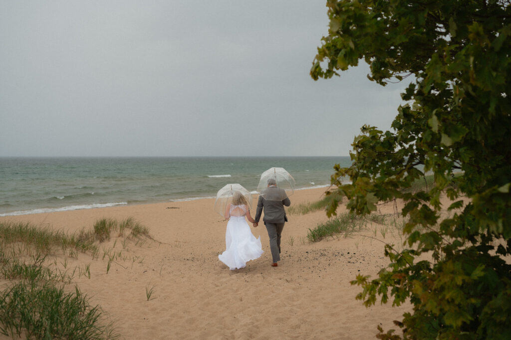 summer sleeping bear elopement