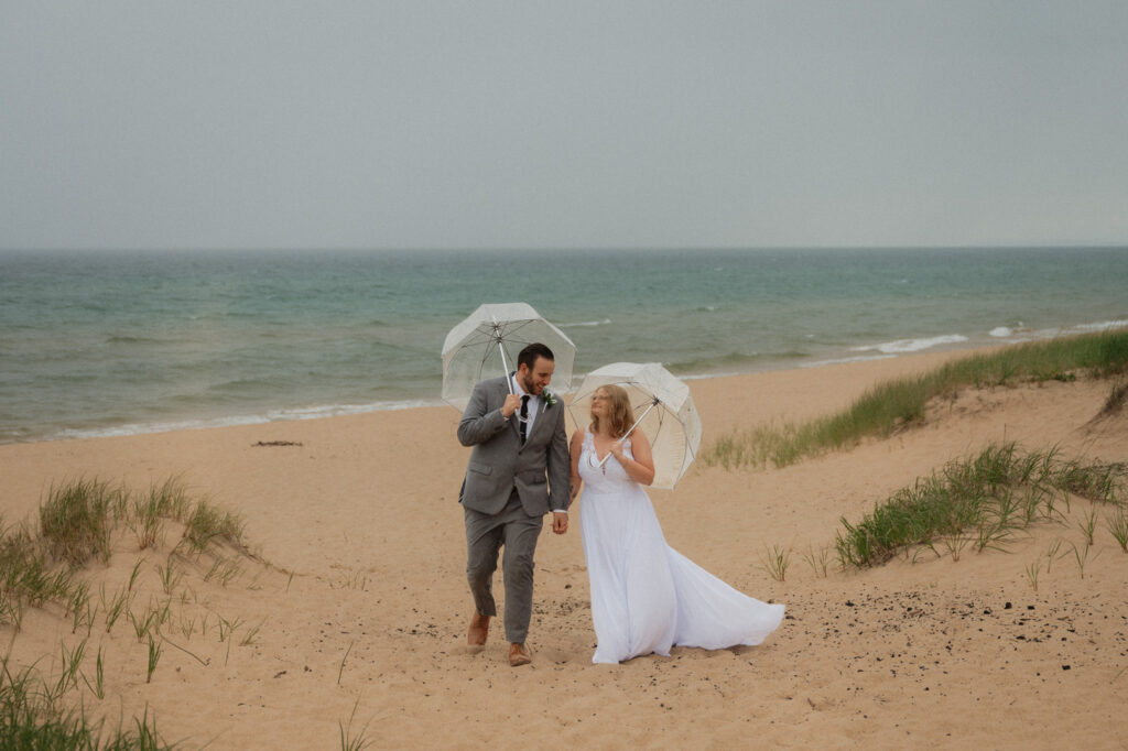 summer sleeping bear elopement