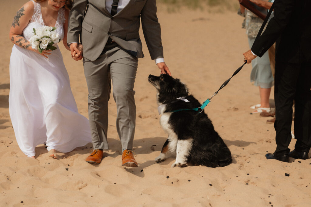 summer sleeping bear elopement