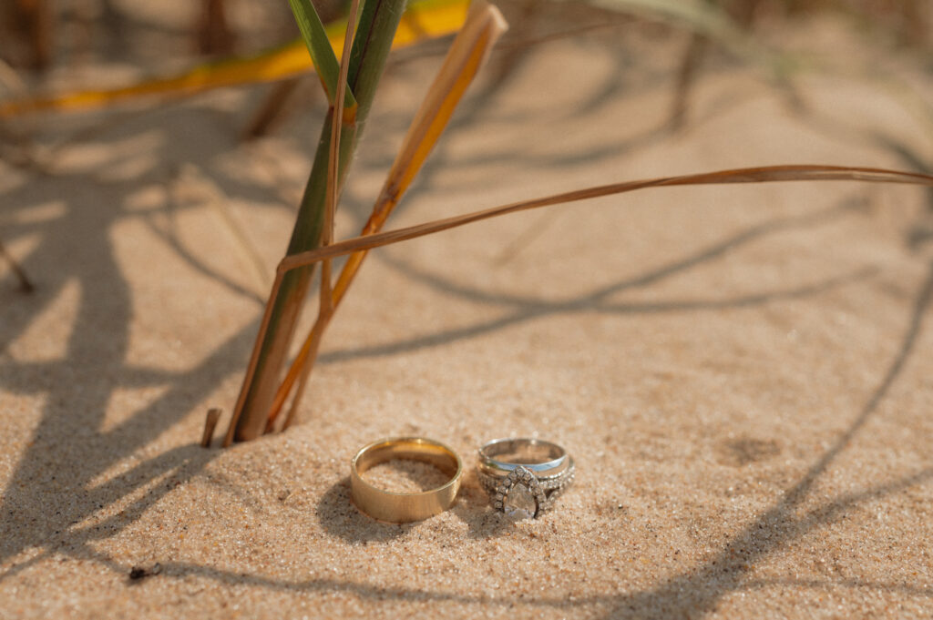 dreamy michigan beach wedding