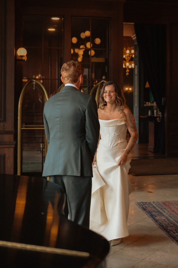 rainy upper peninsula elopement