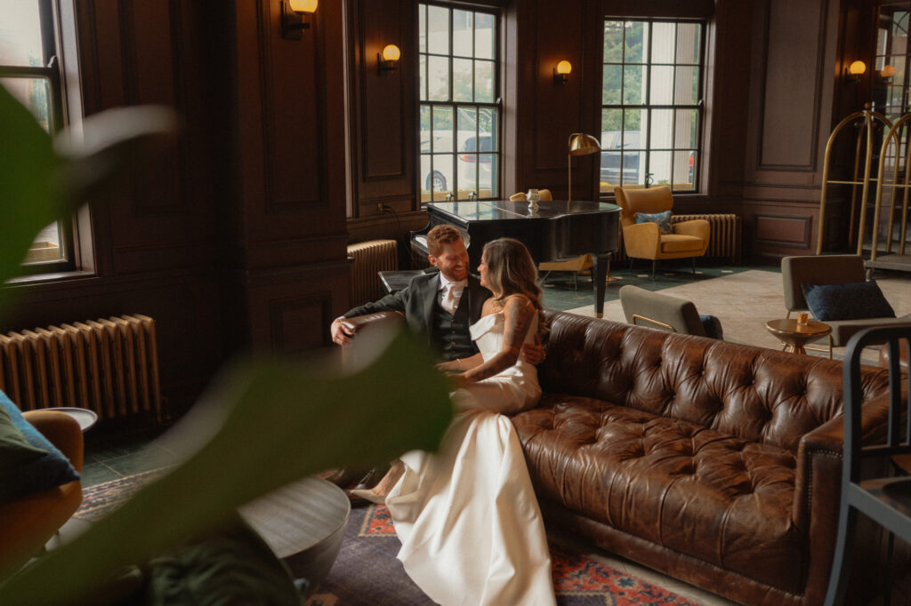 rainy upper peninsula elopement