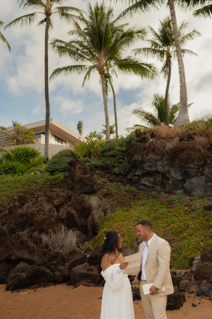 maui sunrise elopement