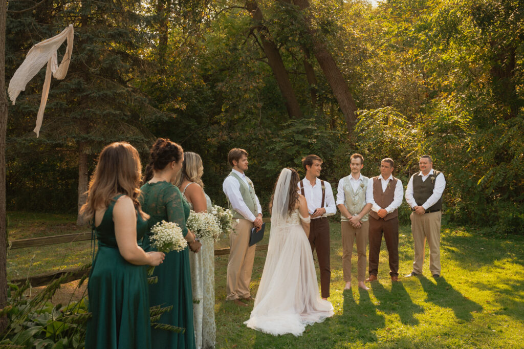 michigan greenhouse wedding