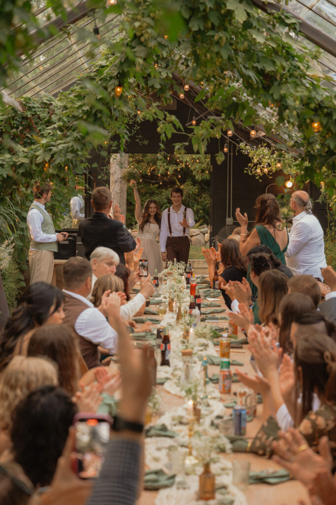 michigan greenhouse wedding