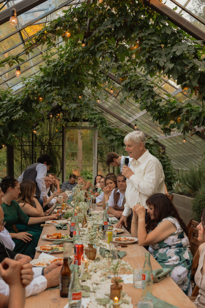 michigan greenhouse wedding