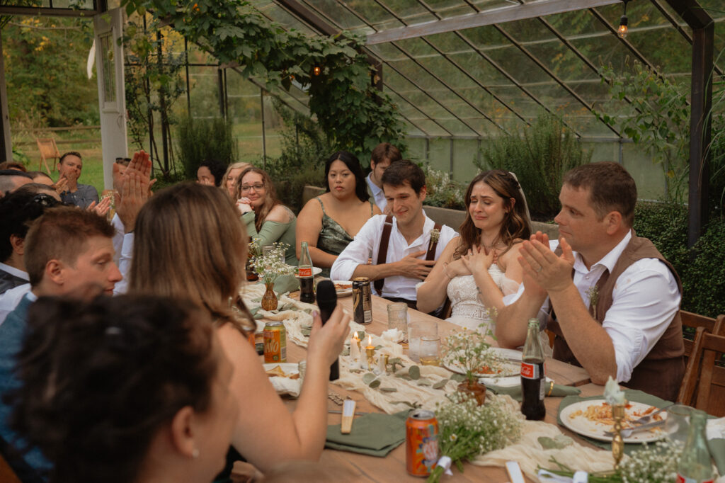 michigan greenhouse wedding