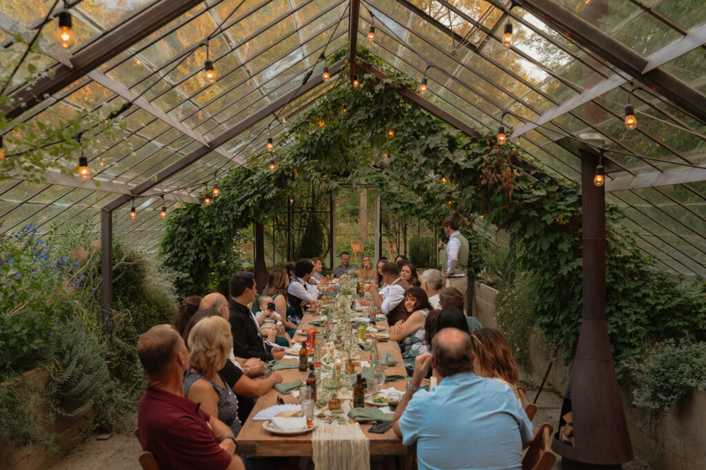 michigan greenhouse wedding