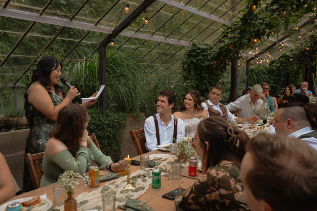 michigan greenhouse wedding