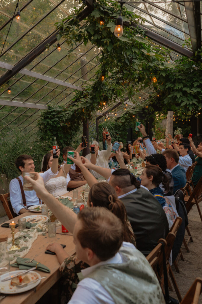 michigan greenhouse wedding