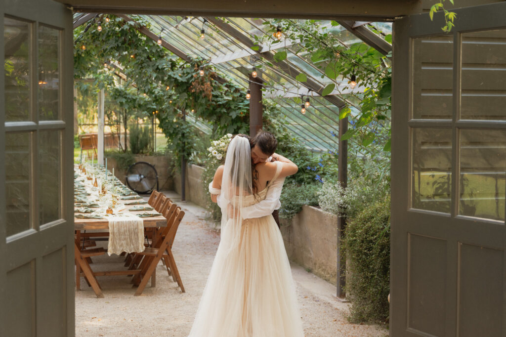 michigan greenhouse wedding