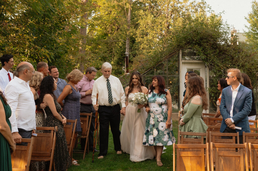 michigan greenhouse wedding