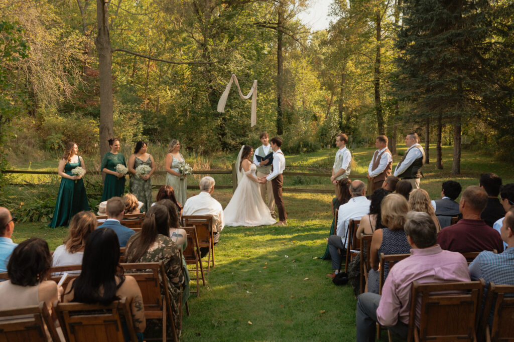 michigan greenhouse wedding